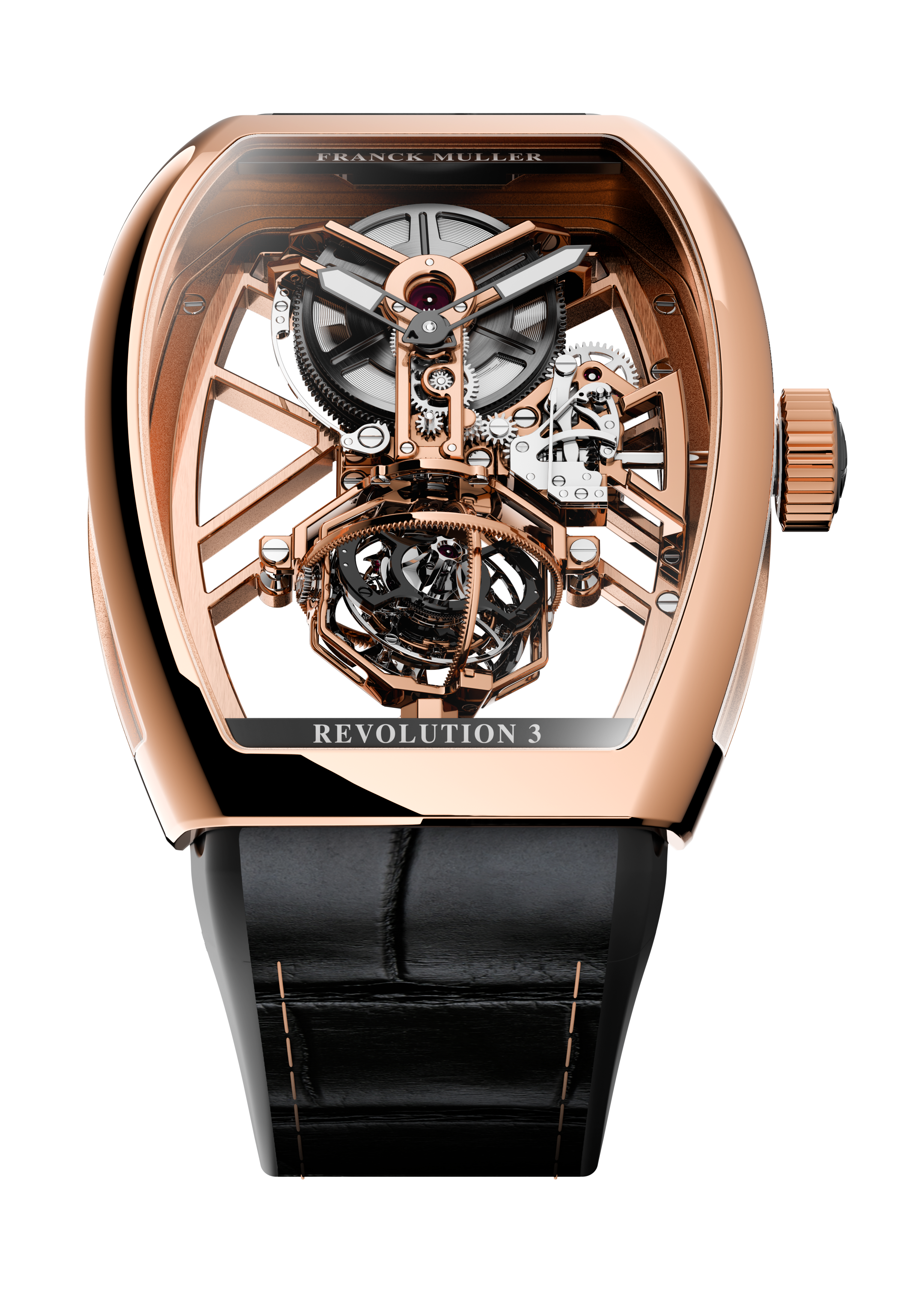 パルメ ヴァランドロー バルトン マロジャリア Vanguard Aero Revolution 3 Skeleton - Franck Muller